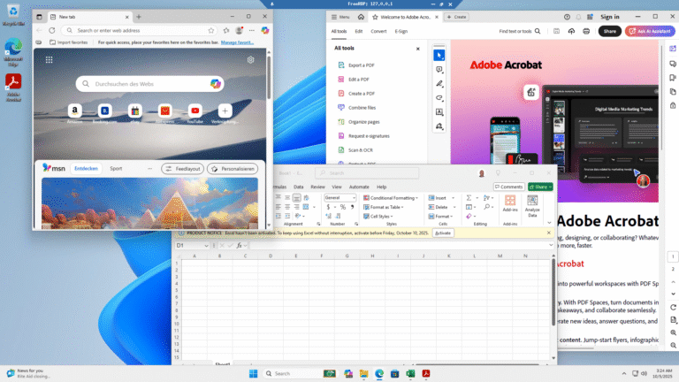 Microsoft Office, Adobe Acrobat und Photoshop auf Linux?